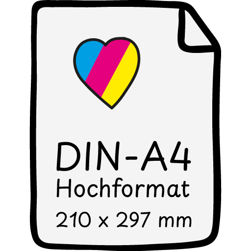 Flyer DIN-A4 Hochformat